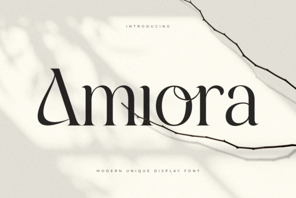 Amiora Font: A Refined Choice for Editorial Design