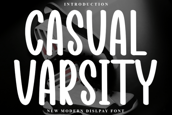 Casual Varsity: A Display Font with Heart and Hierarchy