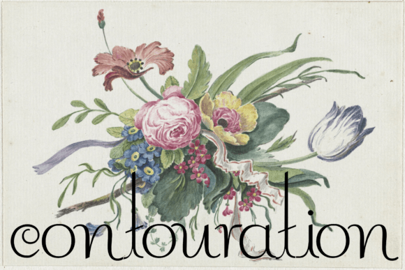 Contouration Font Review: A Vintage-Style Display Typeface for Editorial Design