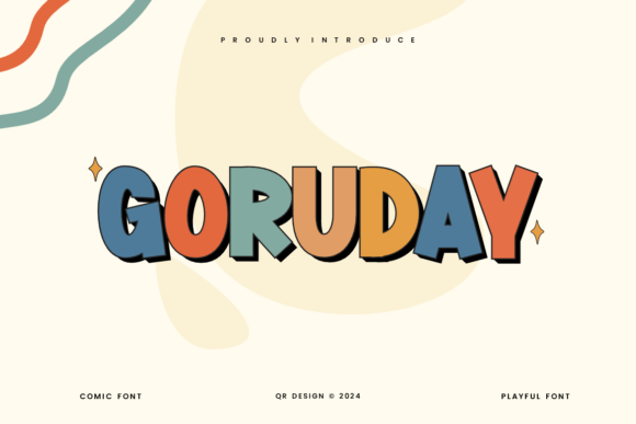 Goruday Font for Bold and Trendy Display Projects