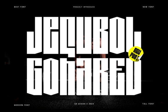 Jequbol Gohared Font for Modern Editorial Design