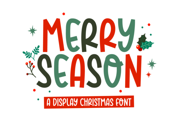 Merry Season Font Brings Holiday Cheer to Branding Projects