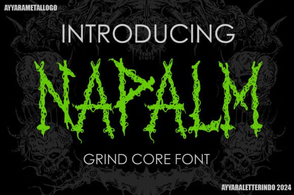 Napalm Font: A Bold Blackletter for Powerful Designs