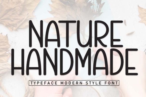 Nature Handmade Font Elevates Your Web Design