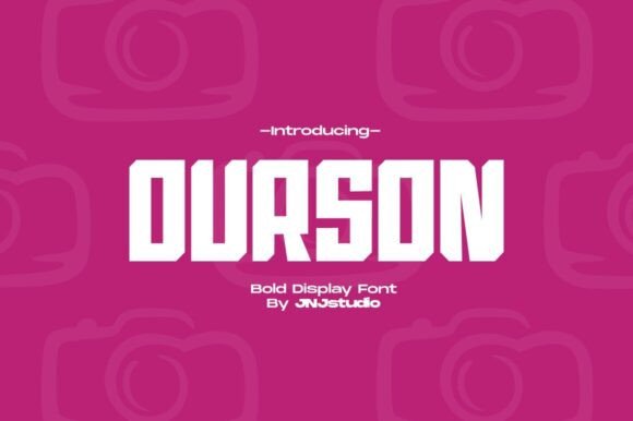 Ourson Font: A Bold Typeface for Eye-Catching Campaigns