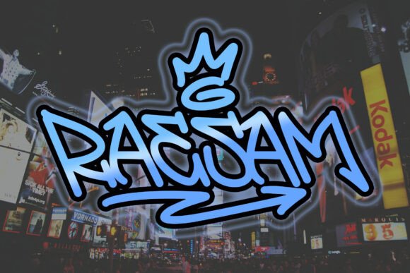 Raesam Font: A Bold Monoline Typeface for Editorial Design