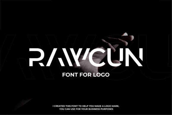 Rawcun Font: A Minimalist Typeface for Modern Branding