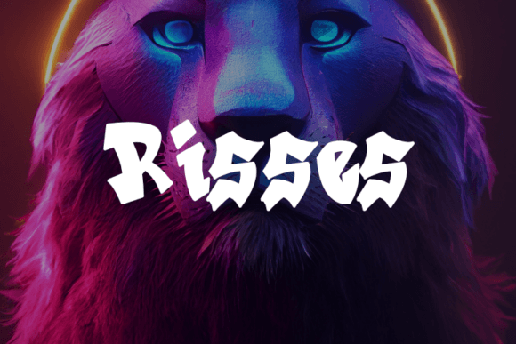 Risses: A Creative Font for Editorial Design
