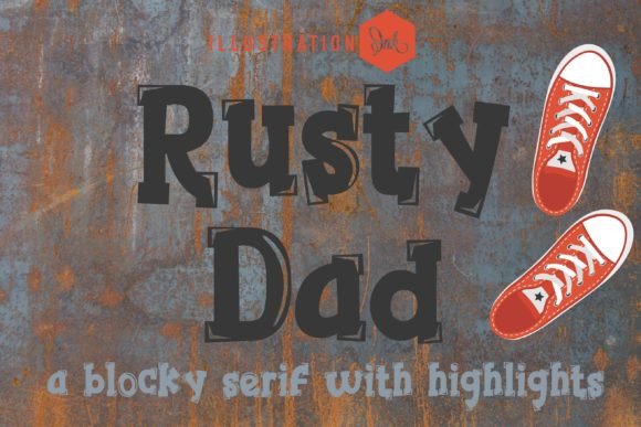 Rusty Dad Font Adds Rugged Charm to Branding