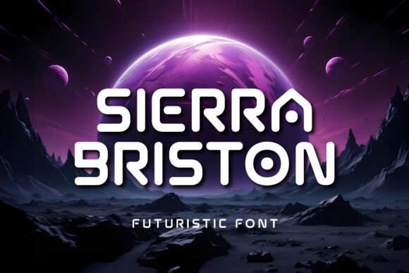 Sierra Briston Font for Creative Product Design